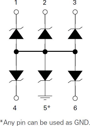 Littelfuse SP1012 TVS Diode Array